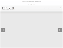 Tablet Screenshot of pre-vue.com